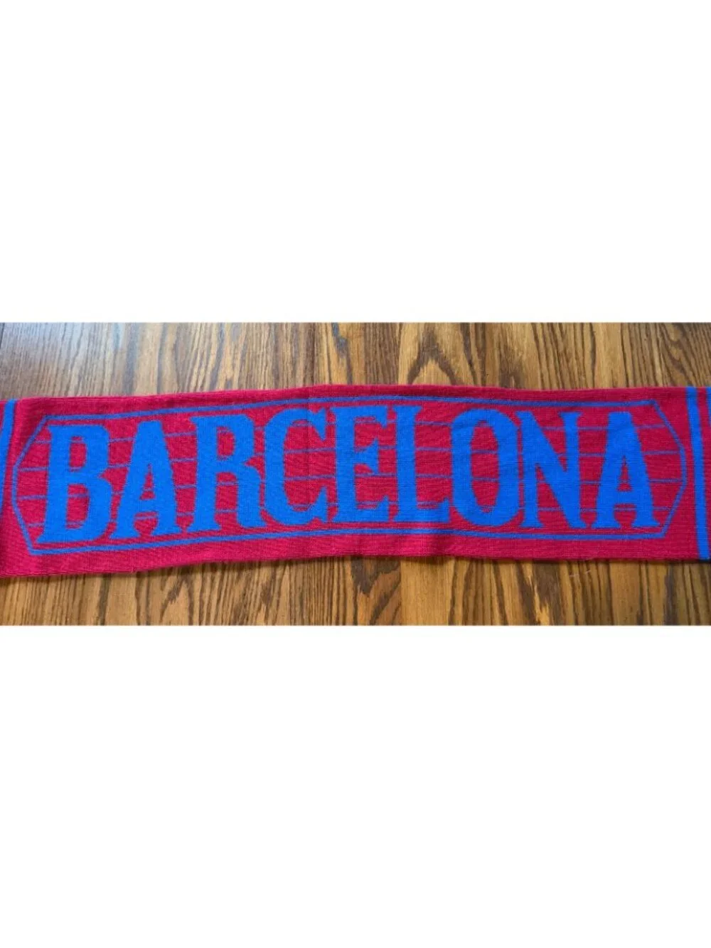 FC Barcelona Scarf Spain Football Soccer Club FCB Official Product Red Blue